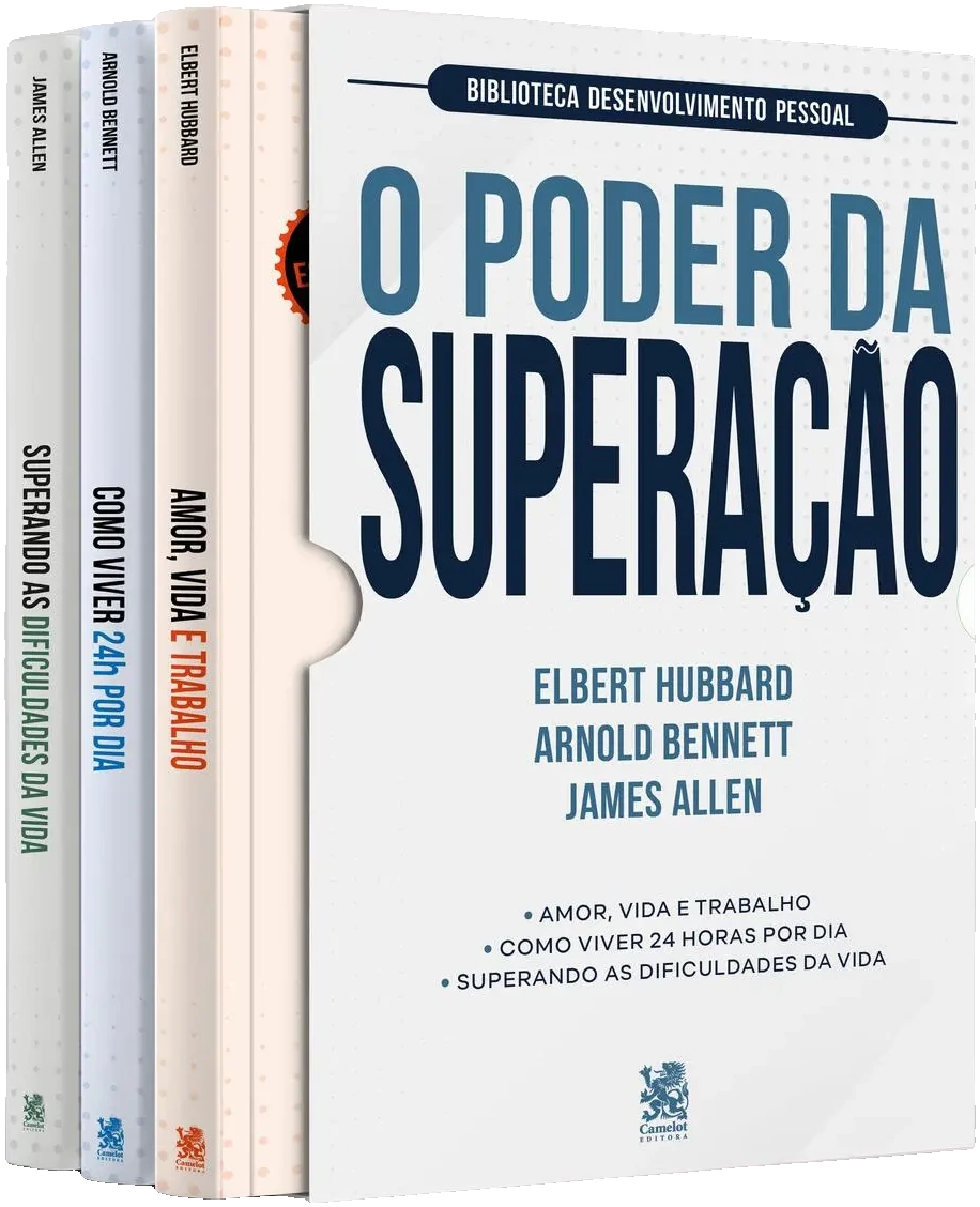 Box O Poder da Superação com 3 livros