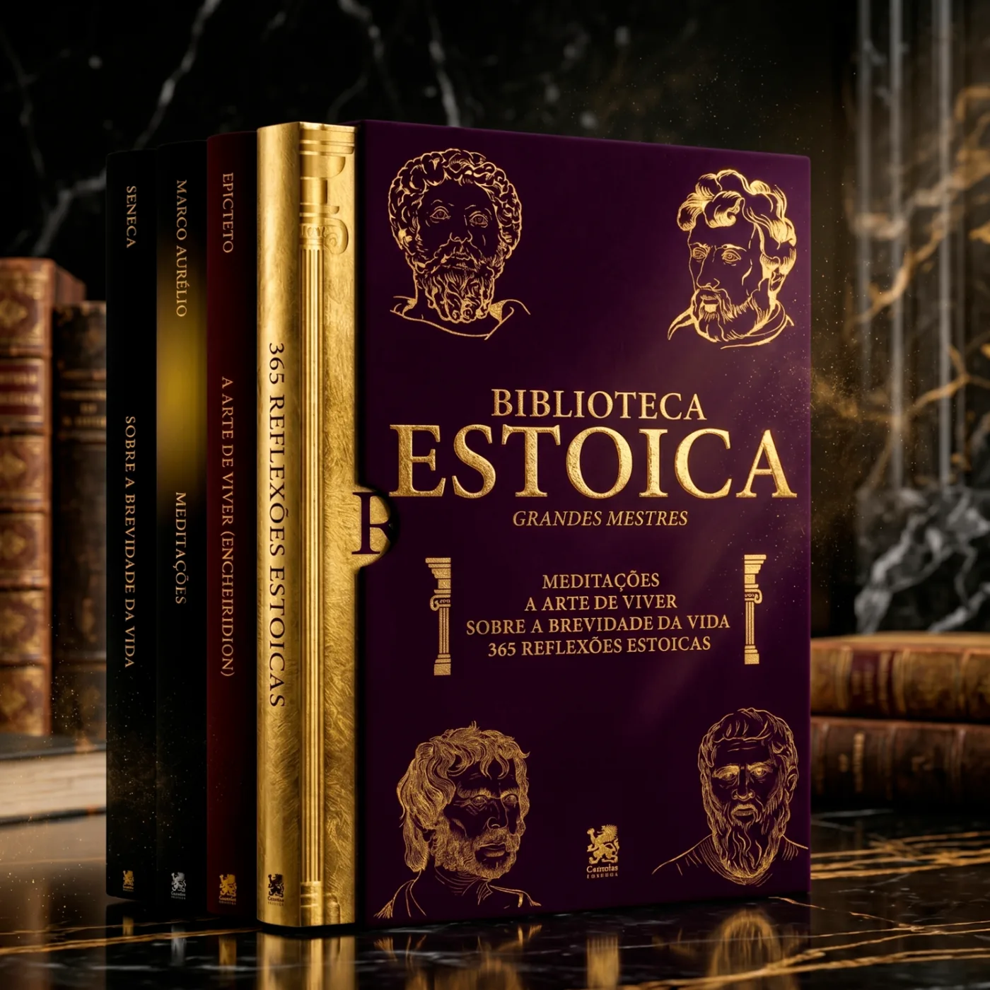 Box Biblioteca Estoica — 4 livros