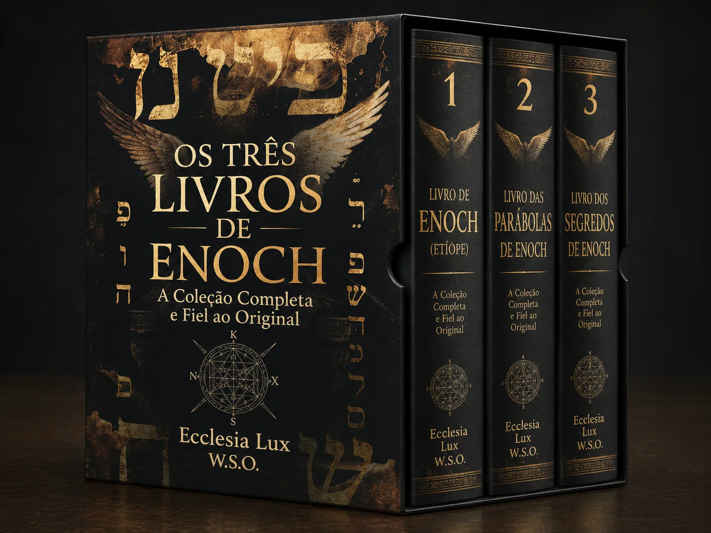Os Três Livros de Enoch — Coleção Completa Ecclesia Lux