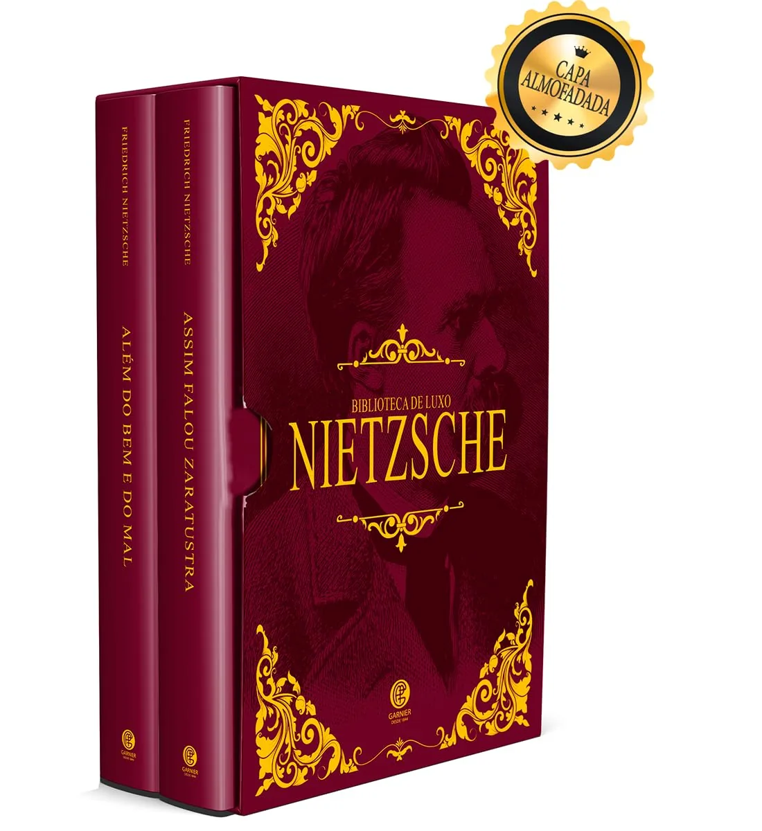 Box Biblioteca de Luxo Nietzsche com dois volumes
