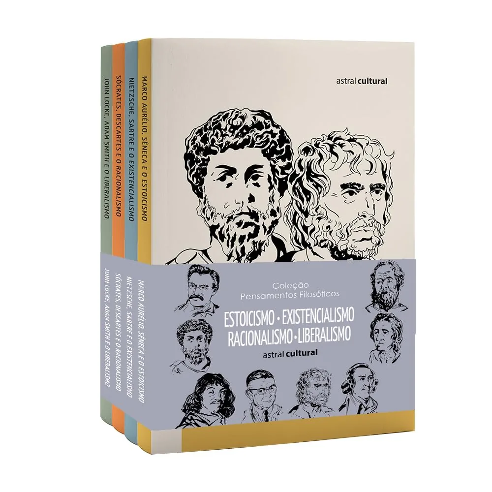 Box Coleção Pensamentos Filosóficos — 4 livros