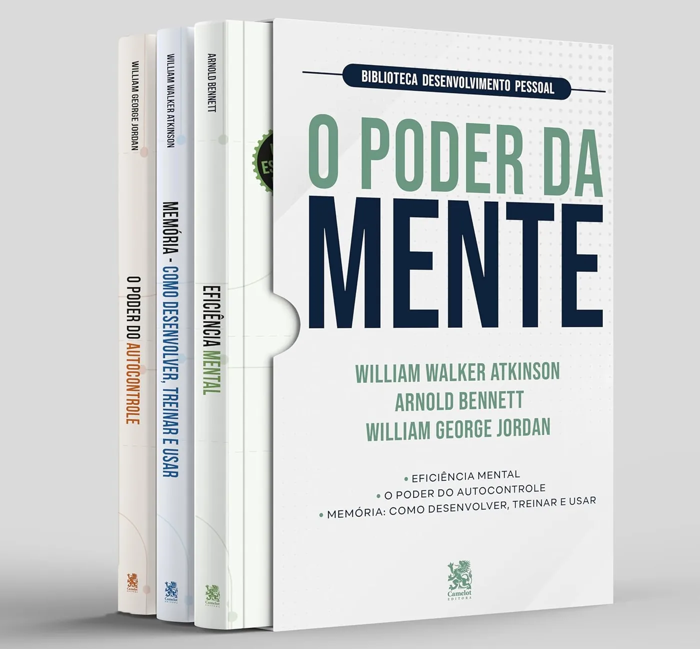 Box O Poder da Mente — 3 Livros de Desenvolvimento Pessoal