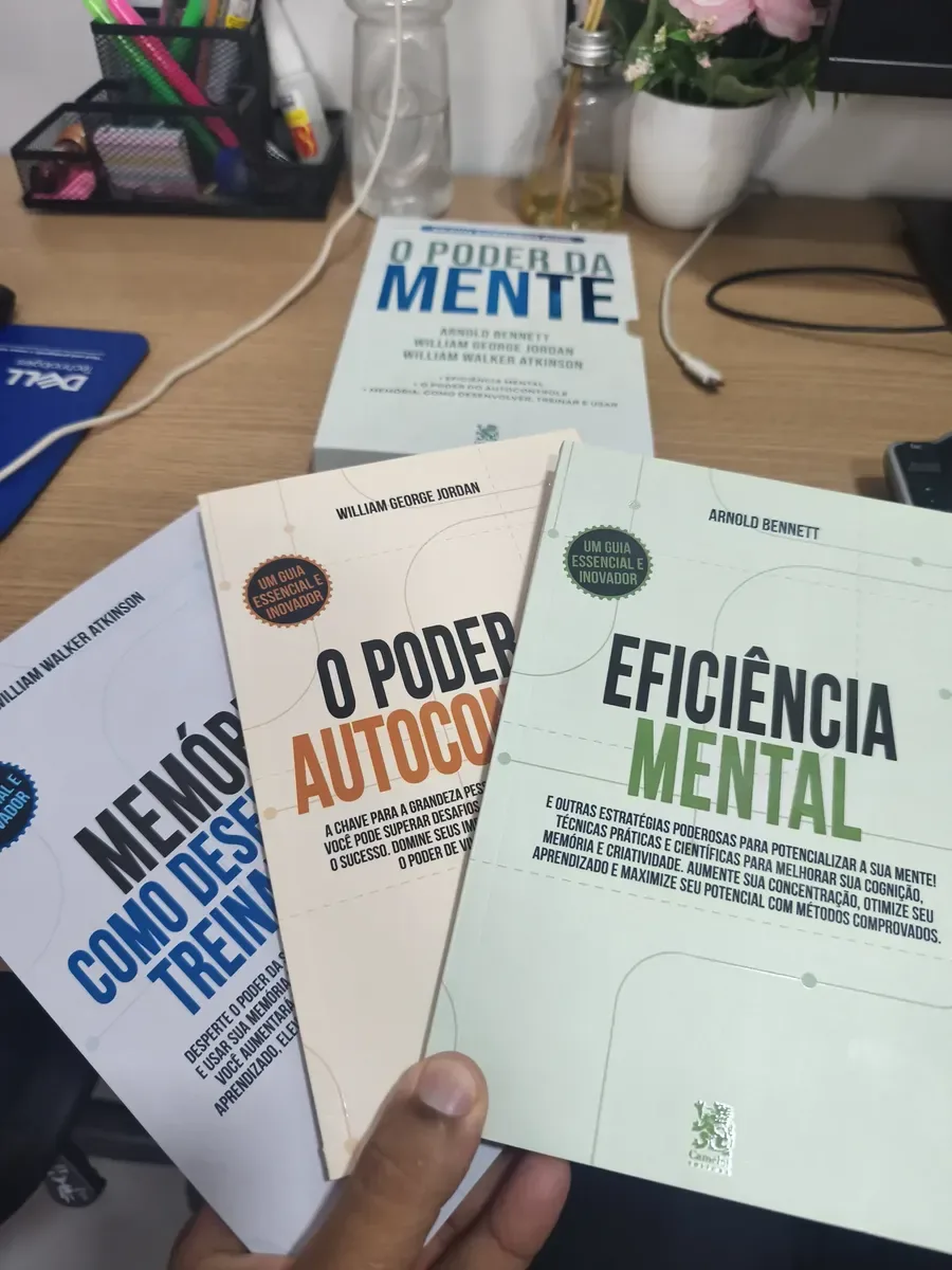 Foto enviada por João Pedro L. — Box O Poder da Mente